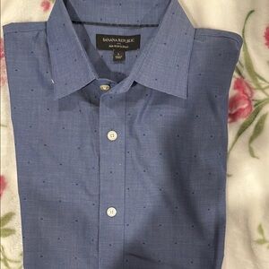 Banana Republic Blue Men's Shirt